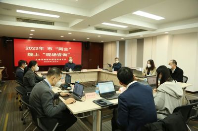市經(jīng)濟信息化委參與本市“兩會”線上“現(xiàn)場咨詢”活動，提供信息技術(shù)咨詢服務(wù)